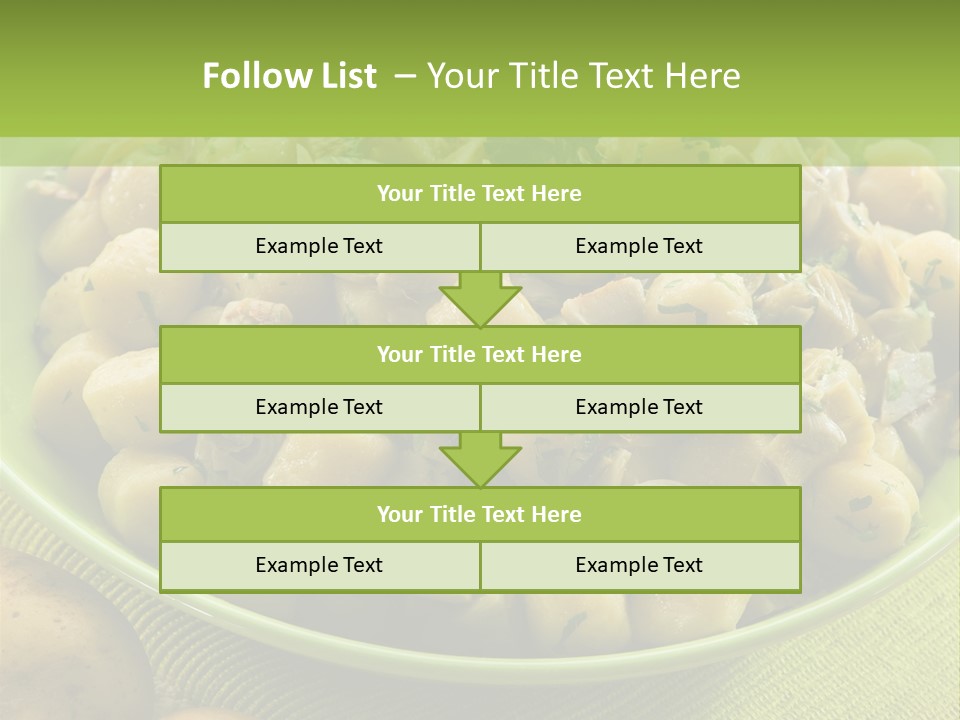 Wood Parsley Nutrition PowerPoint Template