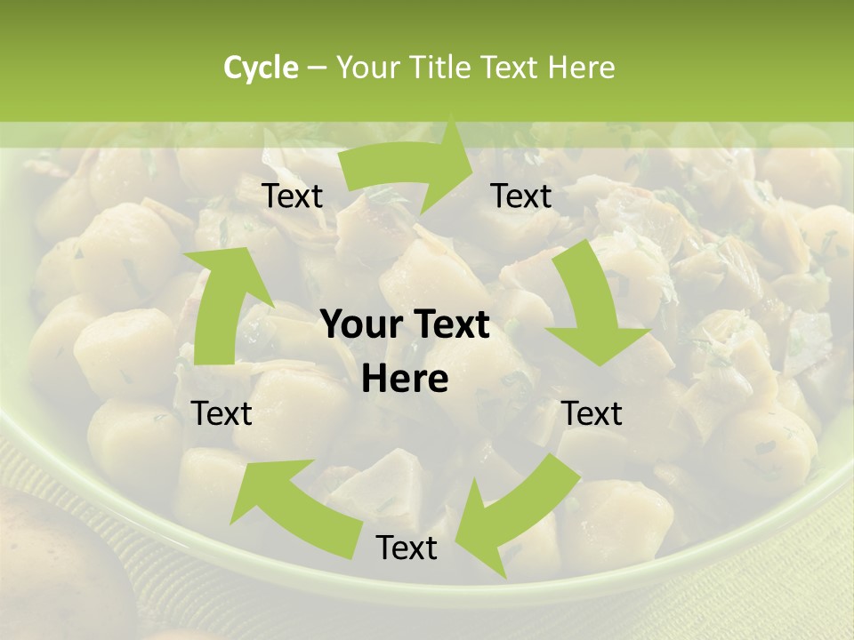 Wood Parsley Nutrition PowerPoint Template