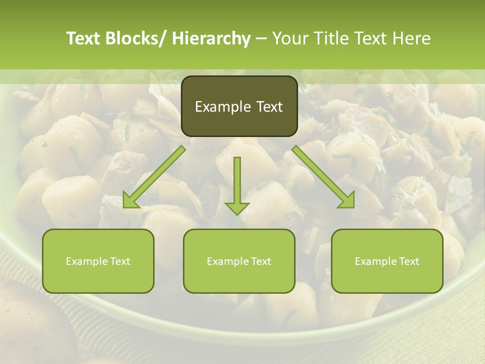 Wood Parsley Nutrition PowerPoint Template