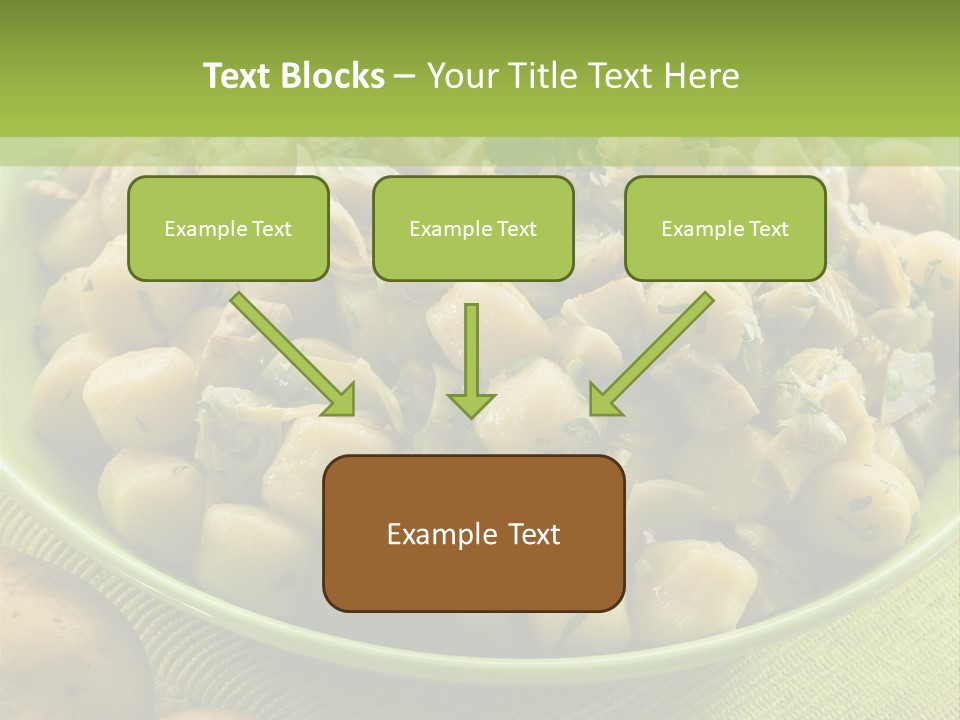 Wood Parsley Nutrition PowerPoint Template