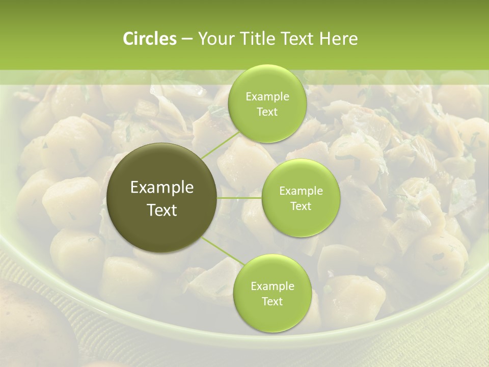 Wood Parsley Nutrition PowerPoint Template