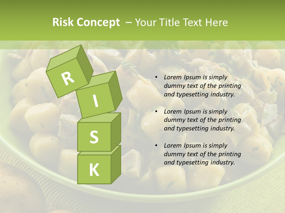 Wood Parsley Nutrition PowerPoint Template