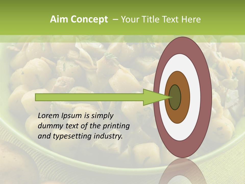 Wood Parsley Nutrition PowerPoint Template