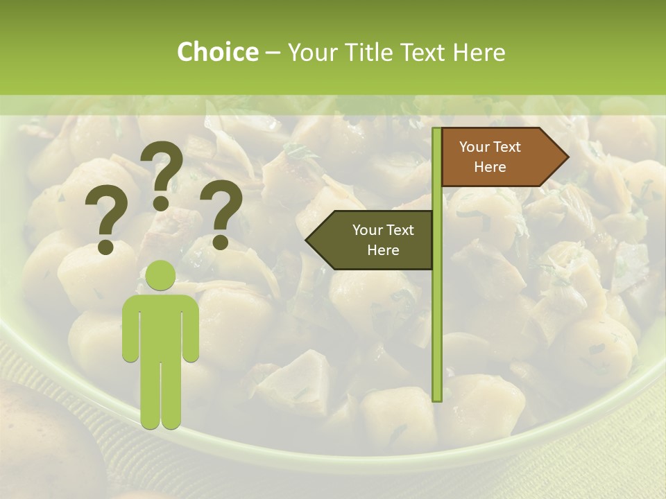 Wood Parsley Nutrition PowerPoint Template