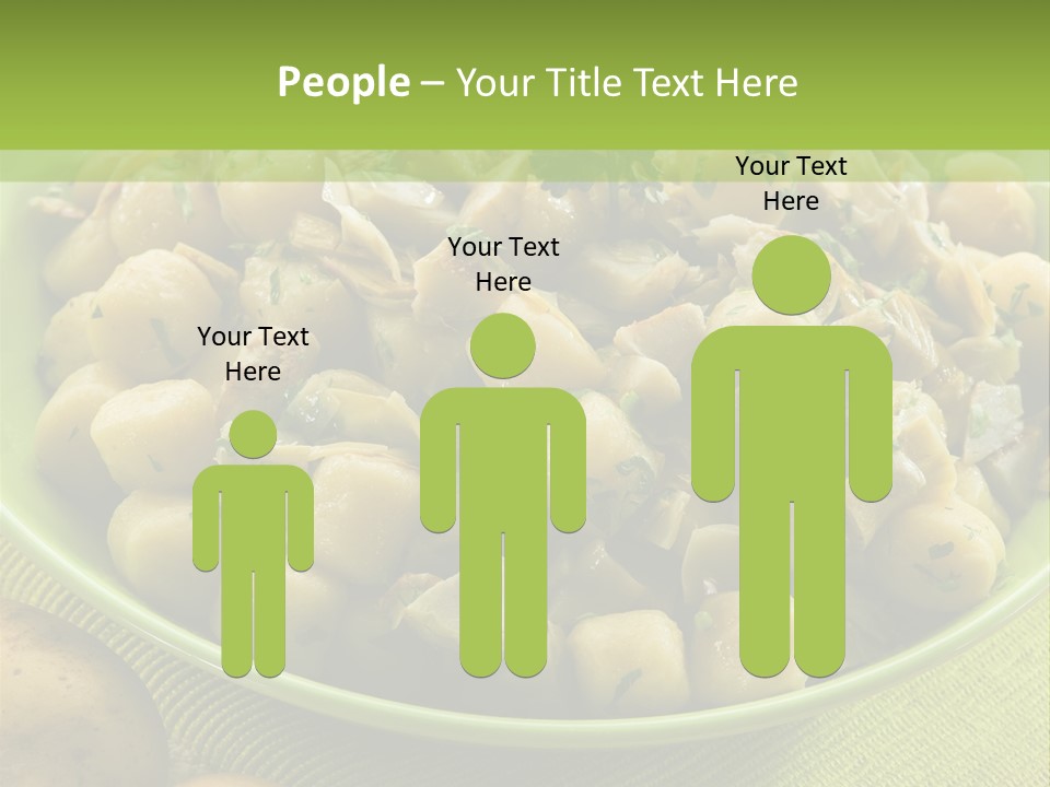 Wood Parsley Nutrition PowerPoint Template