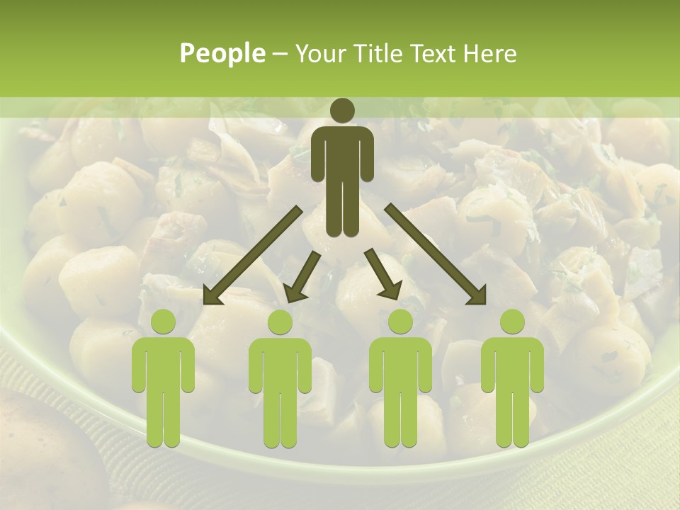 Wood Parsley Nutrition PowerPoint Template