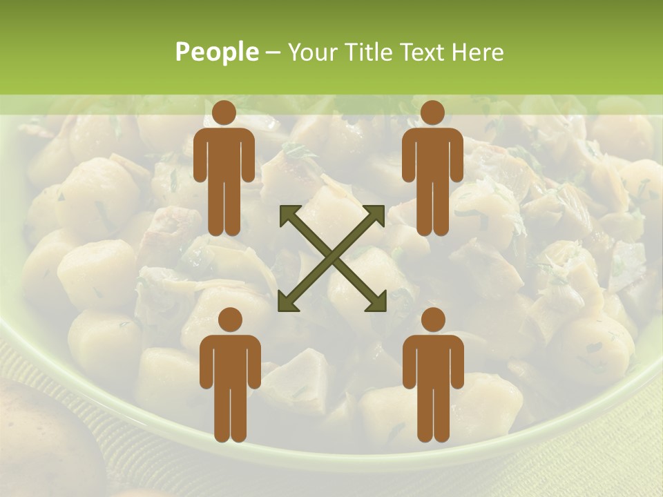 Wood Parsley Nutrition PowerPoint Template