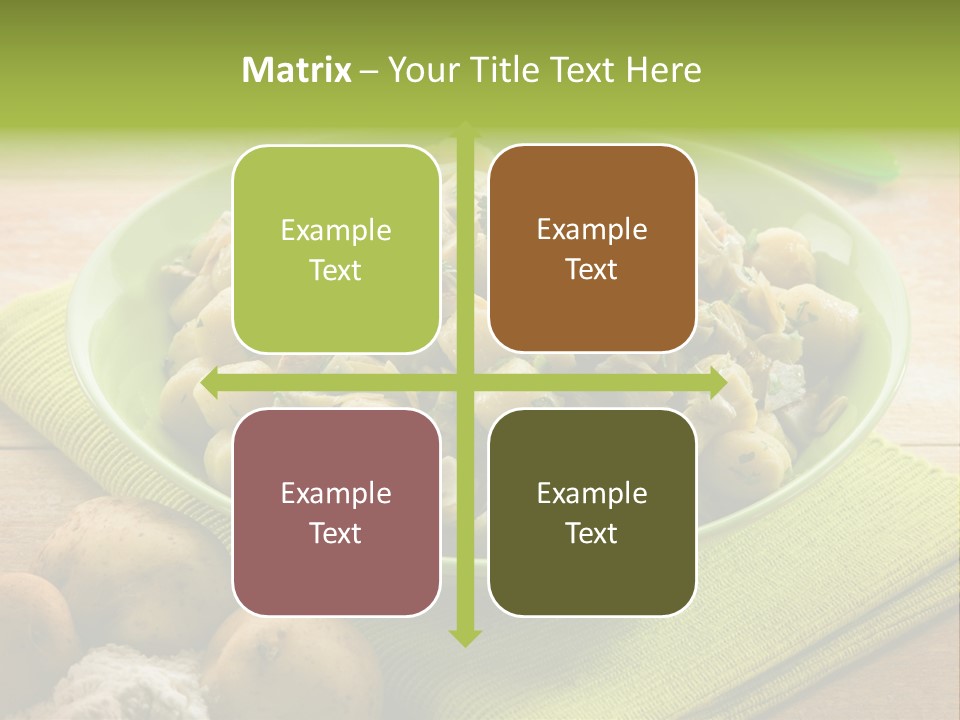 Nature Wooden Cooked PowerPoint Template