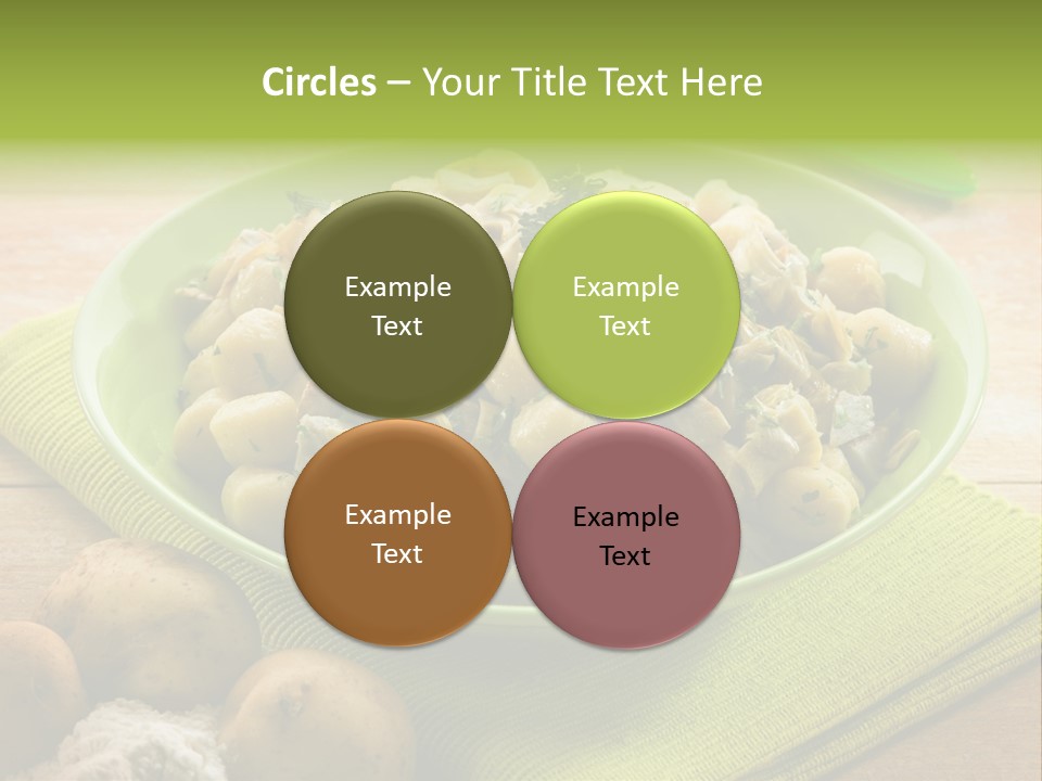 Nature Wooden Cooked PowerPoint Template