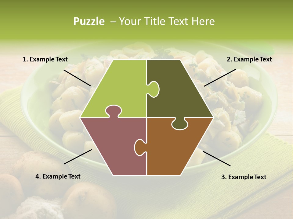 Nature Wooden Cooked PowerPoint Template