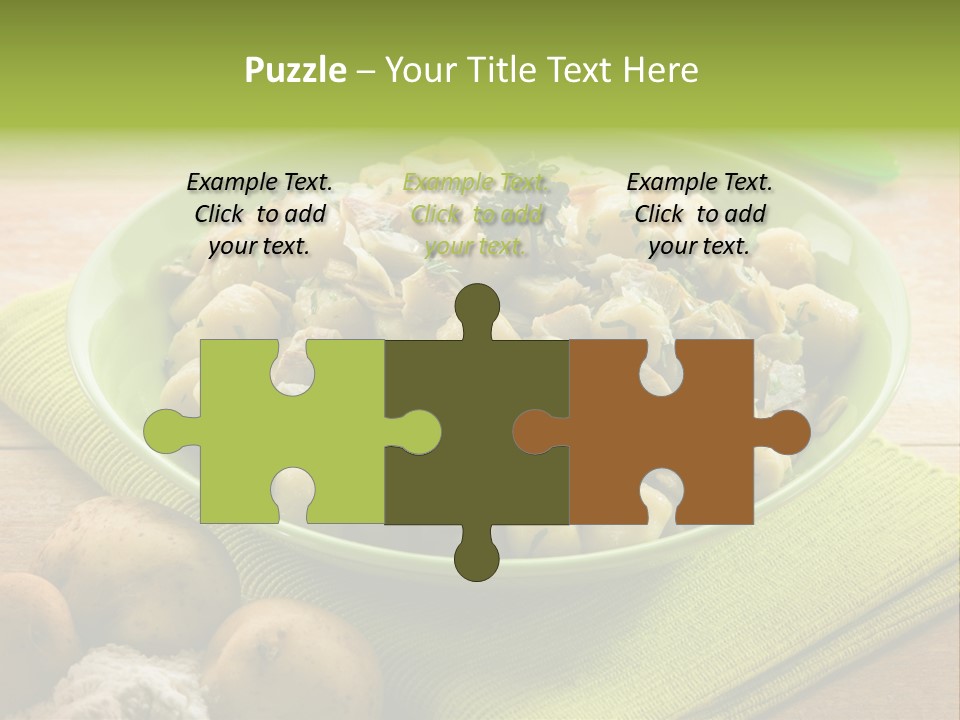 Nature Wooden Cooked PowerPoint Template