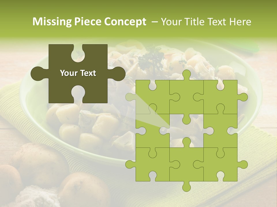 Nature Wooden Cooked PowerPoint Template