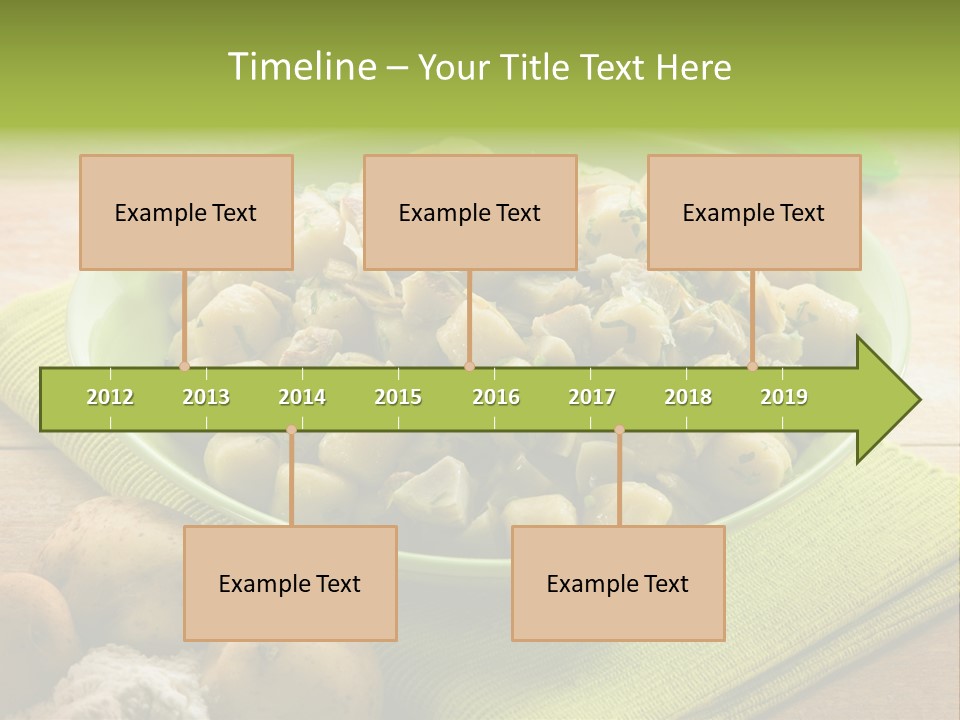 Nature Wooden Cooked PowerPoint Template