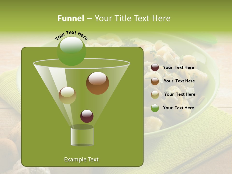 Nature Wooden Cooked PowerPoint Template