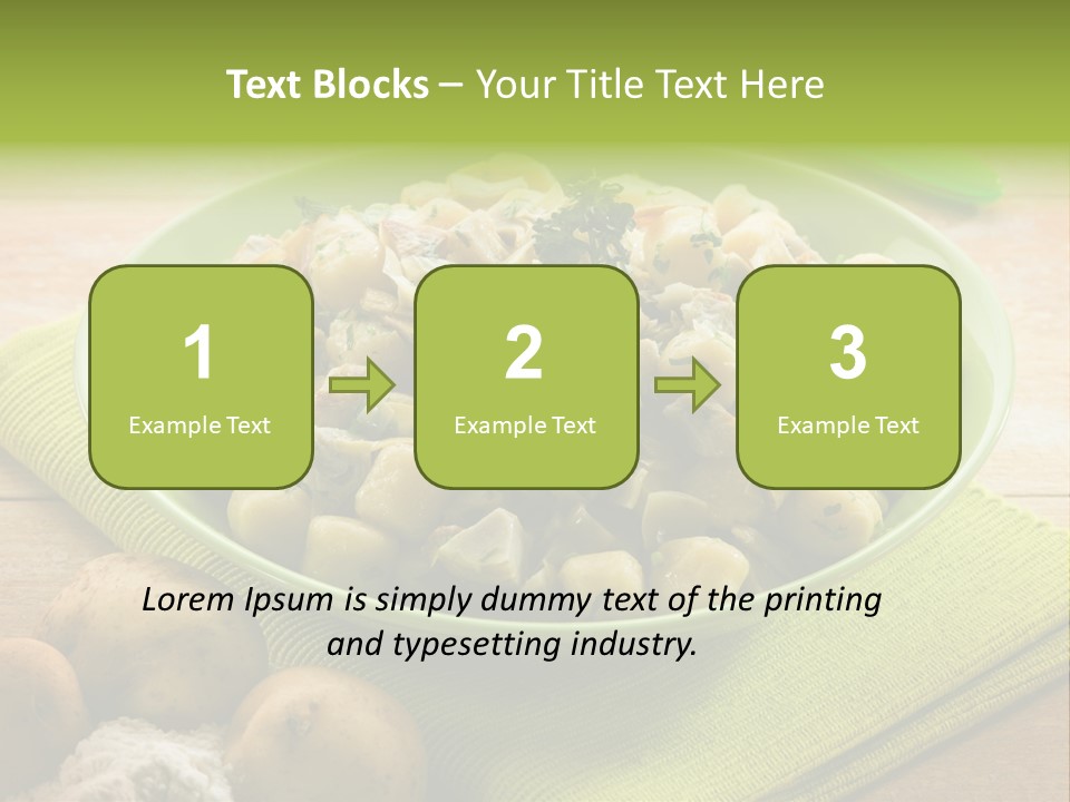 Nature Wooden Cooked PowerPoint Template
