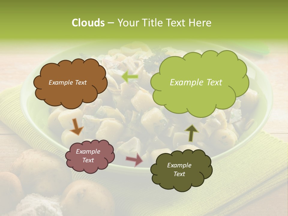 Nature Wooden Cooked PowerPoint Template