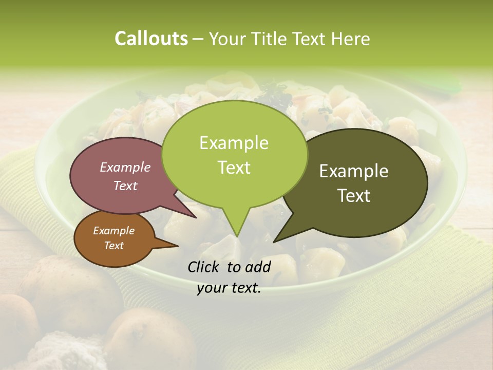 Nature Wooden Cooked PowerPoint Template