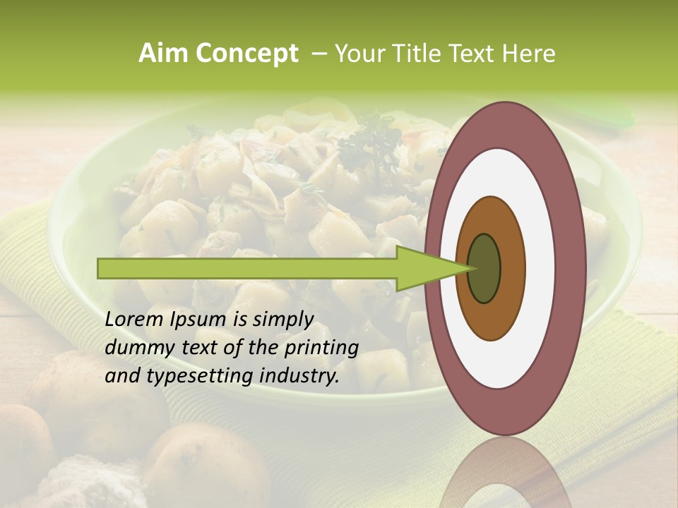 Nature Wooden Cooked PowerPoint Template