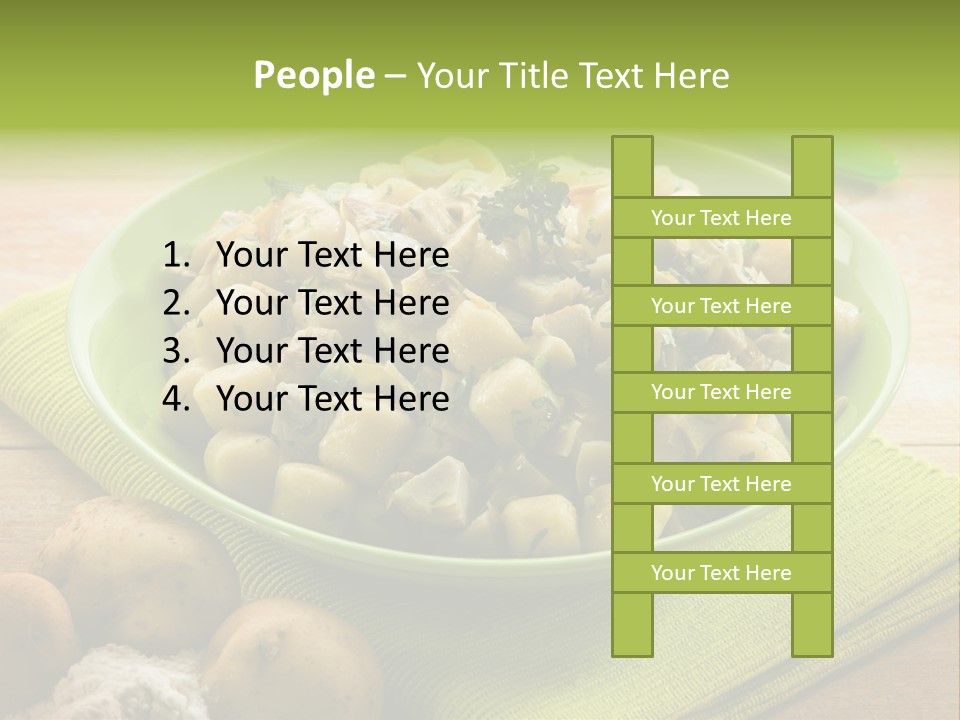 Nature Wooden Cooked PowerPoint Template