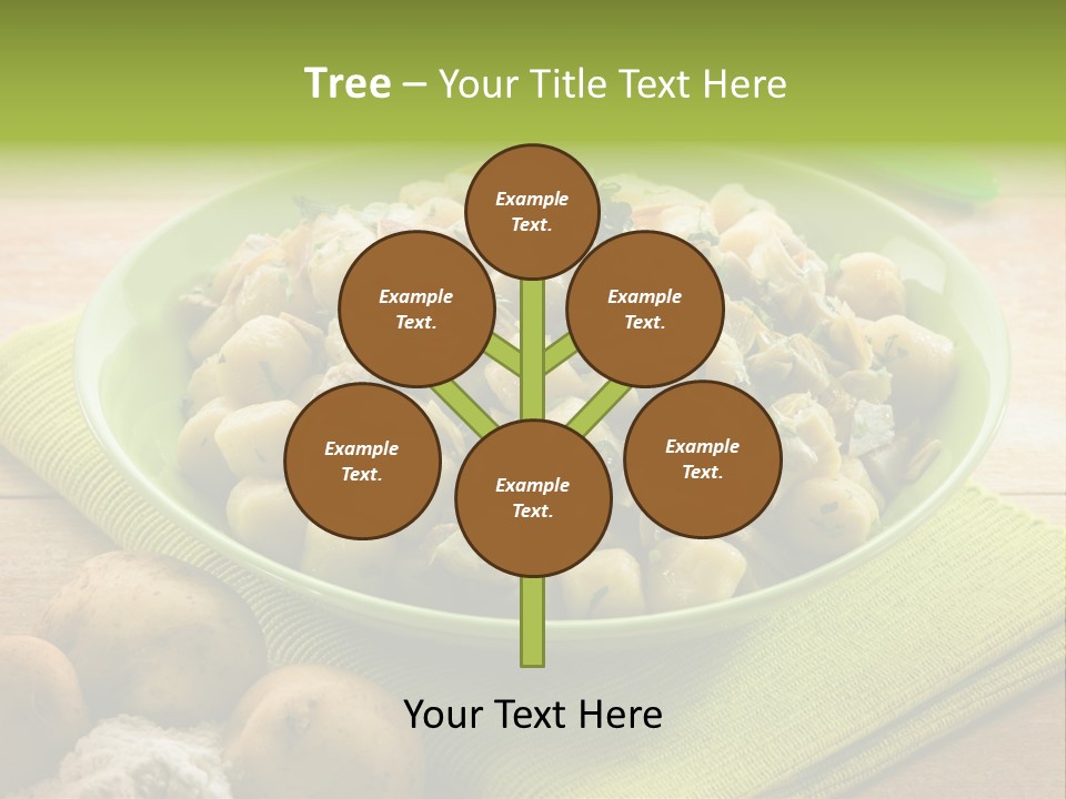 Nature Wooden Cooked PowerPoint Template