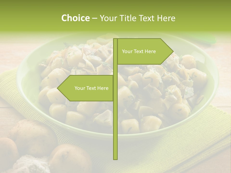 Nature Wooden Cooked PowerPoint Template