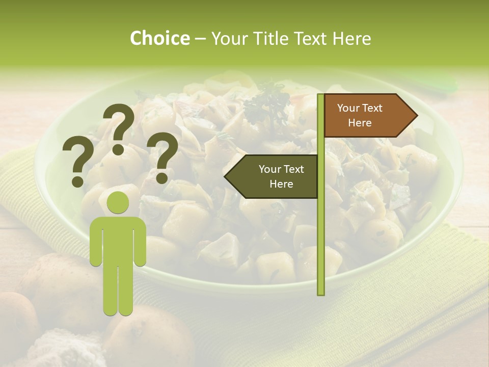 Nature Wooden Cooked PowerPoint Template