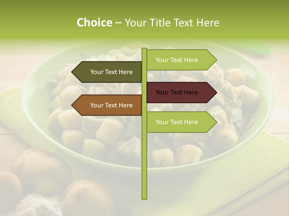 Nature Wooden Cooked PowerPoint Template