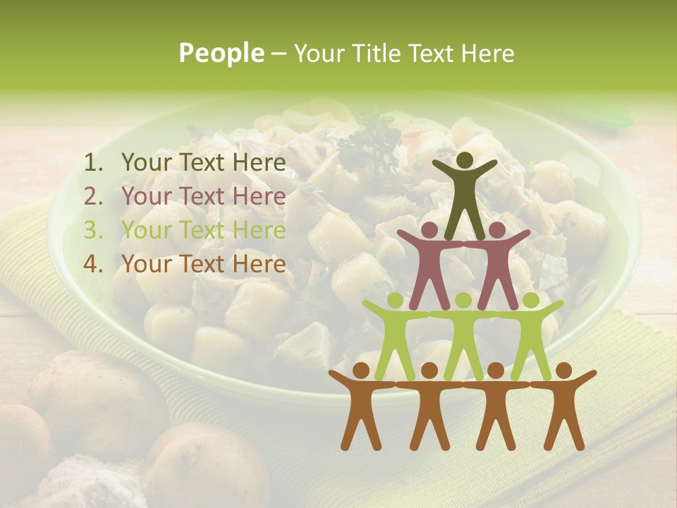 Nature Wooden Cooked PowerPoint Template