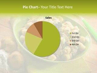 Plate Potato Dish PowerPoint Template