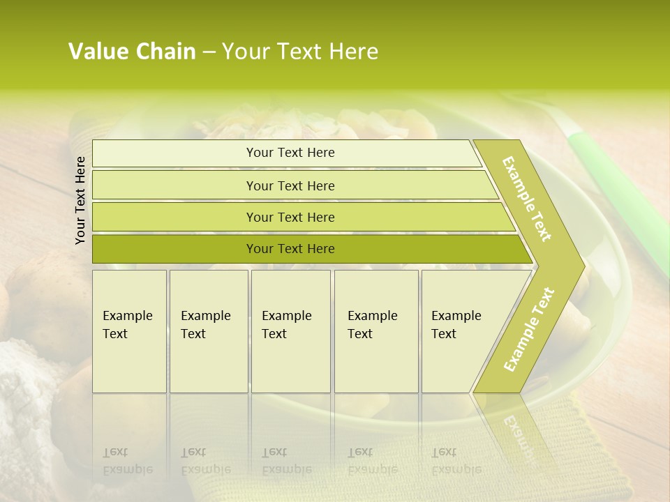 Plate Potato Dish PowerPoint Template