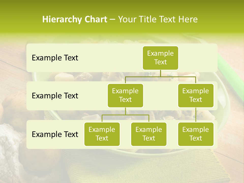 Plate Potato Dish PowerPoint Template