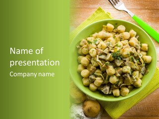 Nature Parsley Onion PowerPoint Template