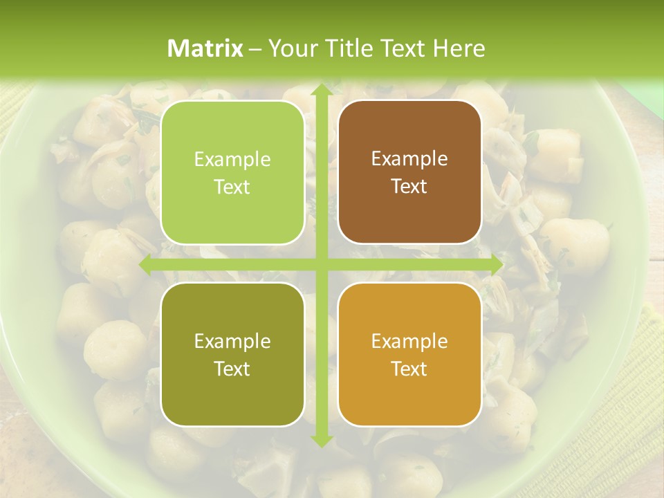 Nature Parsley Onion PowerPoint Template