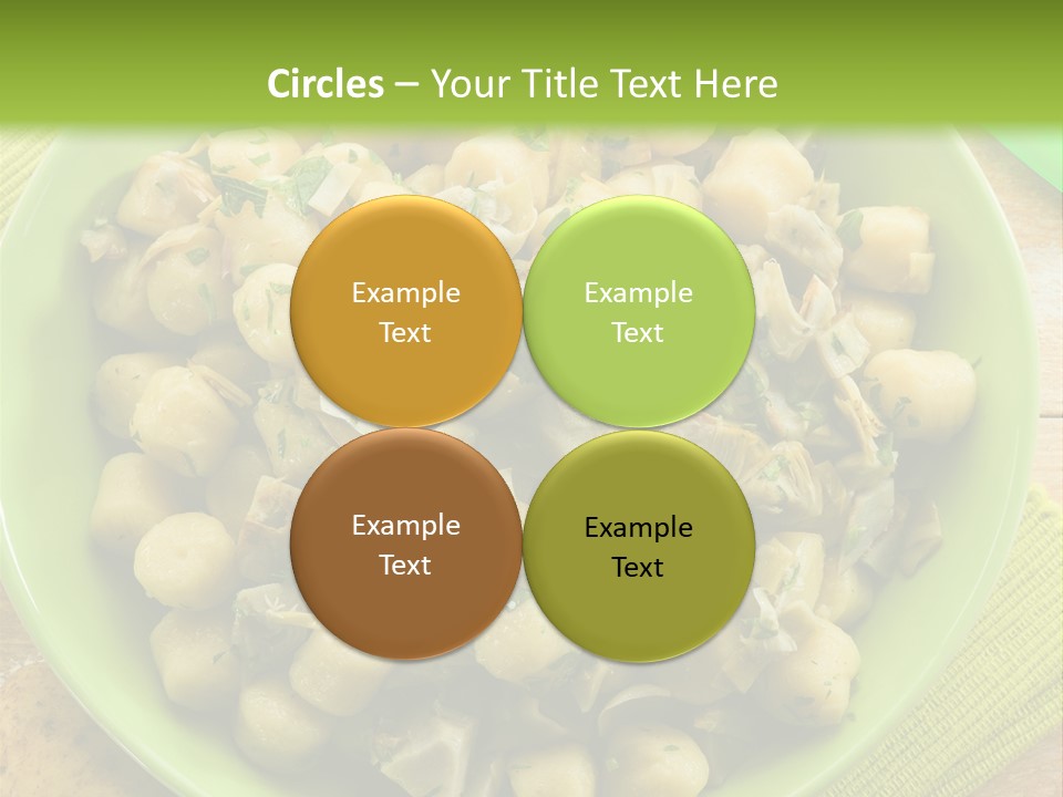 Nature Parsley Onion PowerPoint Template