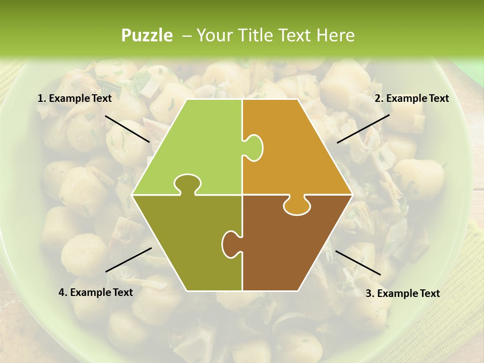 Nature Parsley Onion PowerPoint Template