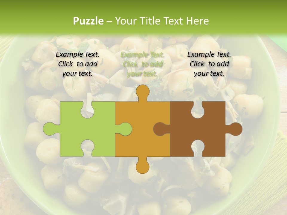 Nature Parsley Onion PowerPoint Template