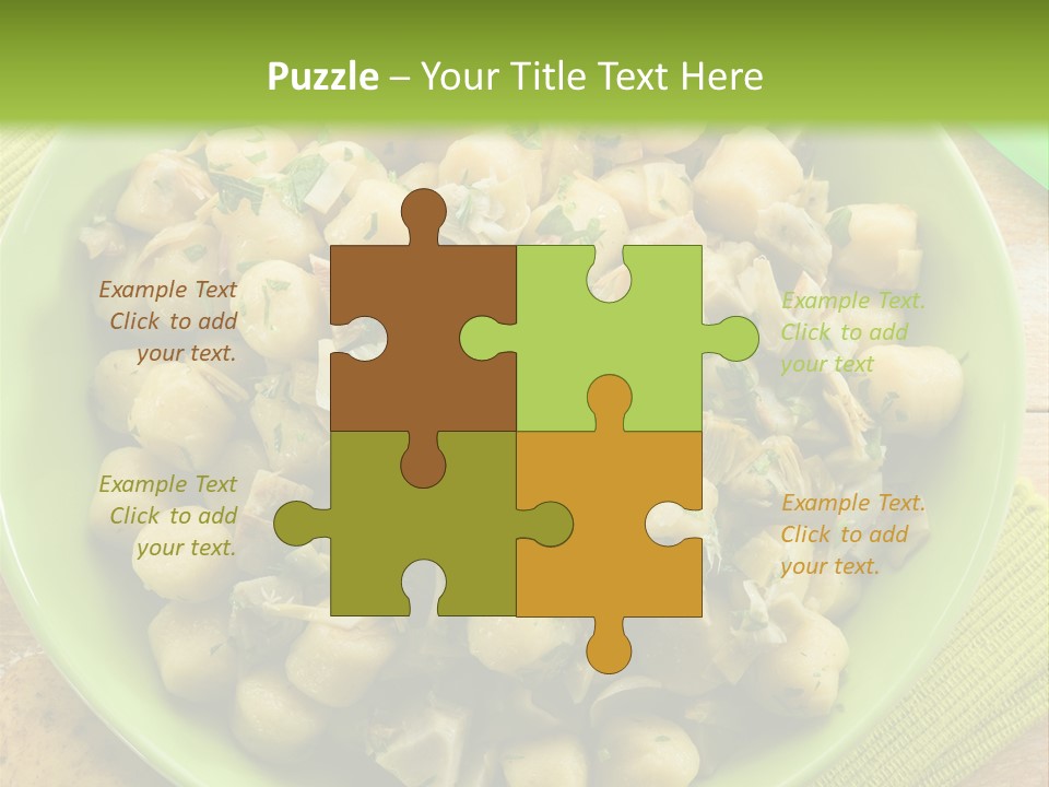 Nature Parsley Onion PowerPoint Template