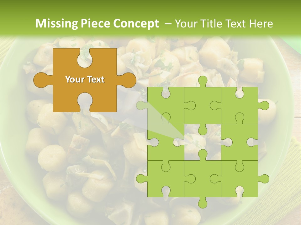 Nature Parsley Onion PowerPoint Template