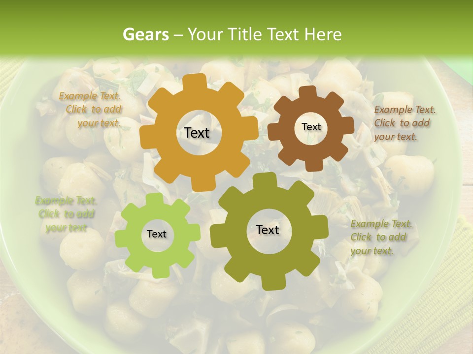 Nature Parsley Onion PowerPoint Template