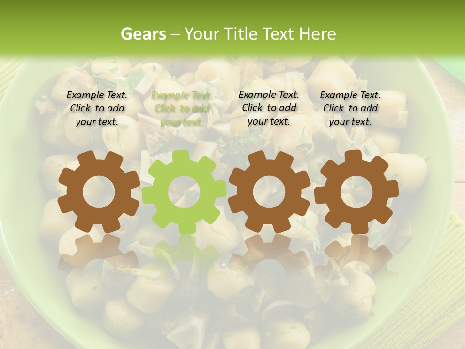 Nature Parsley Onion PowerPoint Template