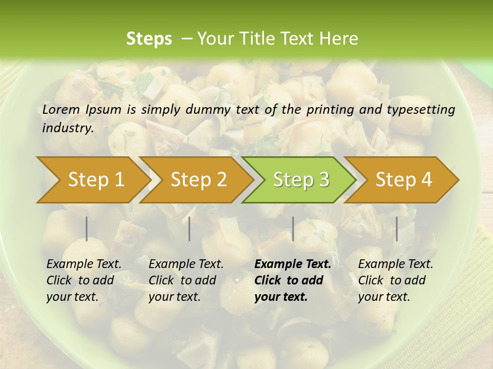 Nature Parsley Onion PowerPoint Template