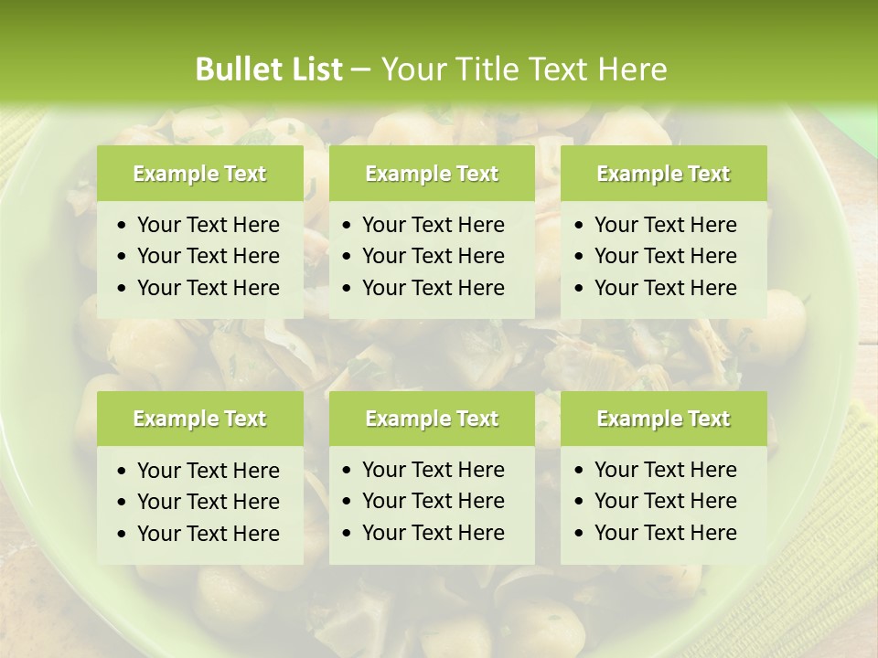 Nature Parsley Onion PowerPoint Template