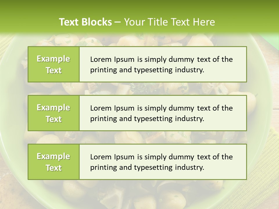 Nature Parsley Onion PowerPoint Template