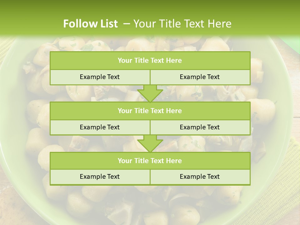 Nature Parsley Onion PowerPoint Template