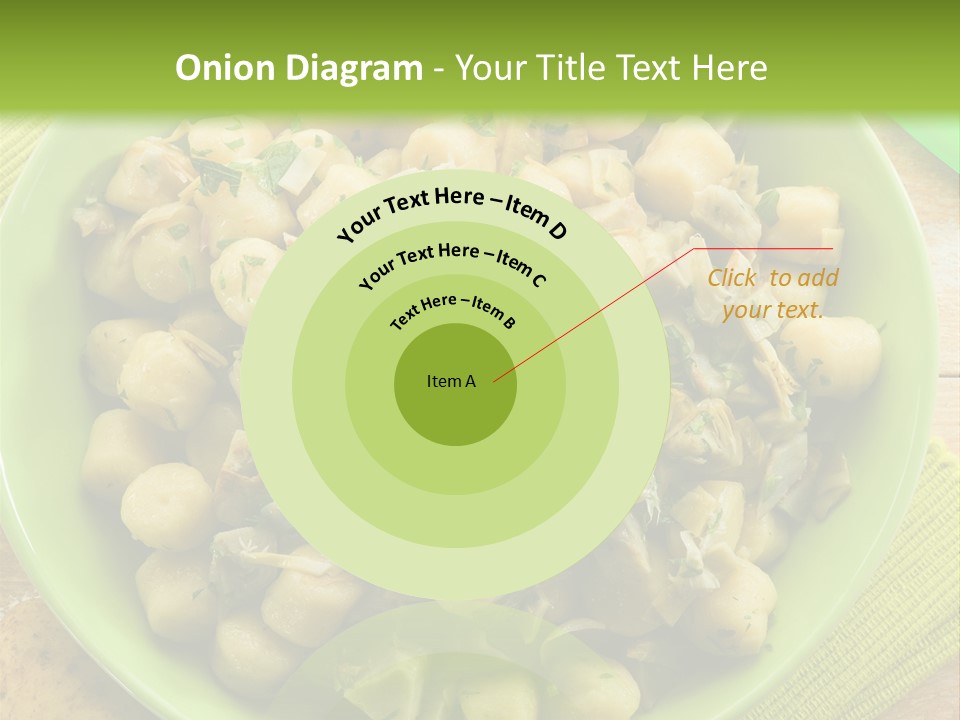 Nature Parsley Onion PowerPoint Template