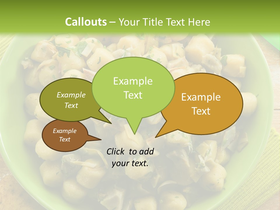 Nature Parsley Onion PowerPoint Template