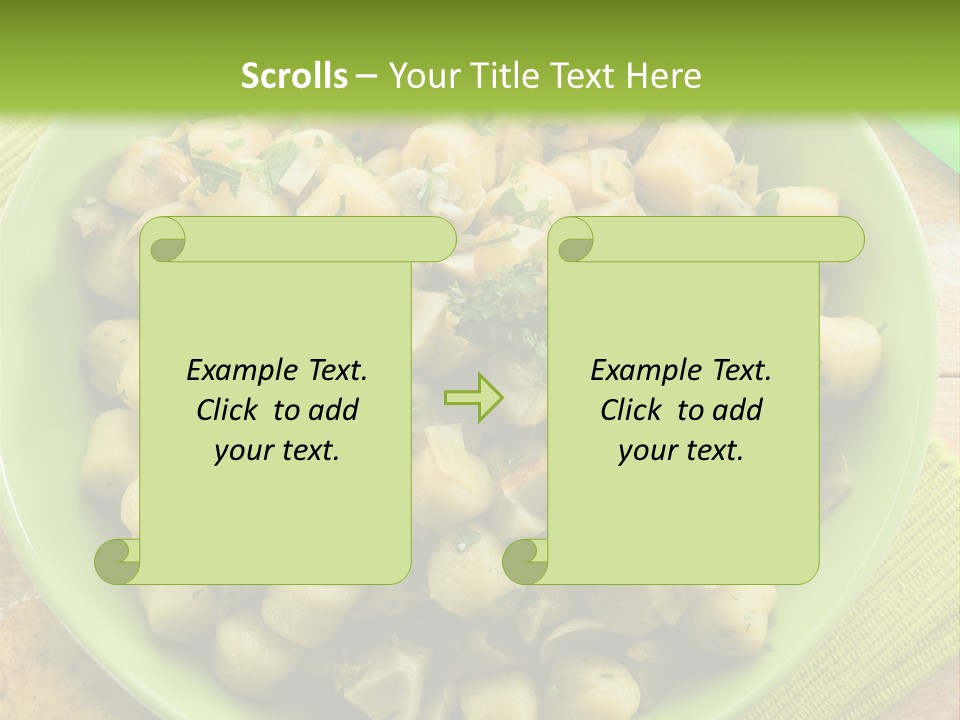 Nature Parsley Onion PowerPoint Template