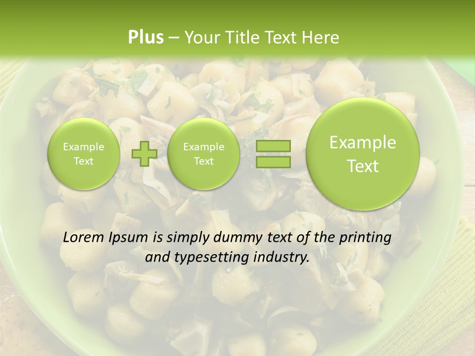 Nature Parsley Onion PowerPoint Template