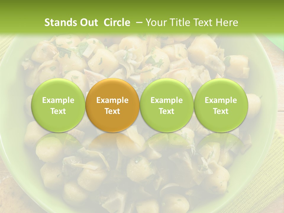 Nature Parsley Onion PowerPoint Template