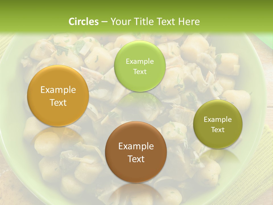 Nature Parsley Onion PowerPoint Template